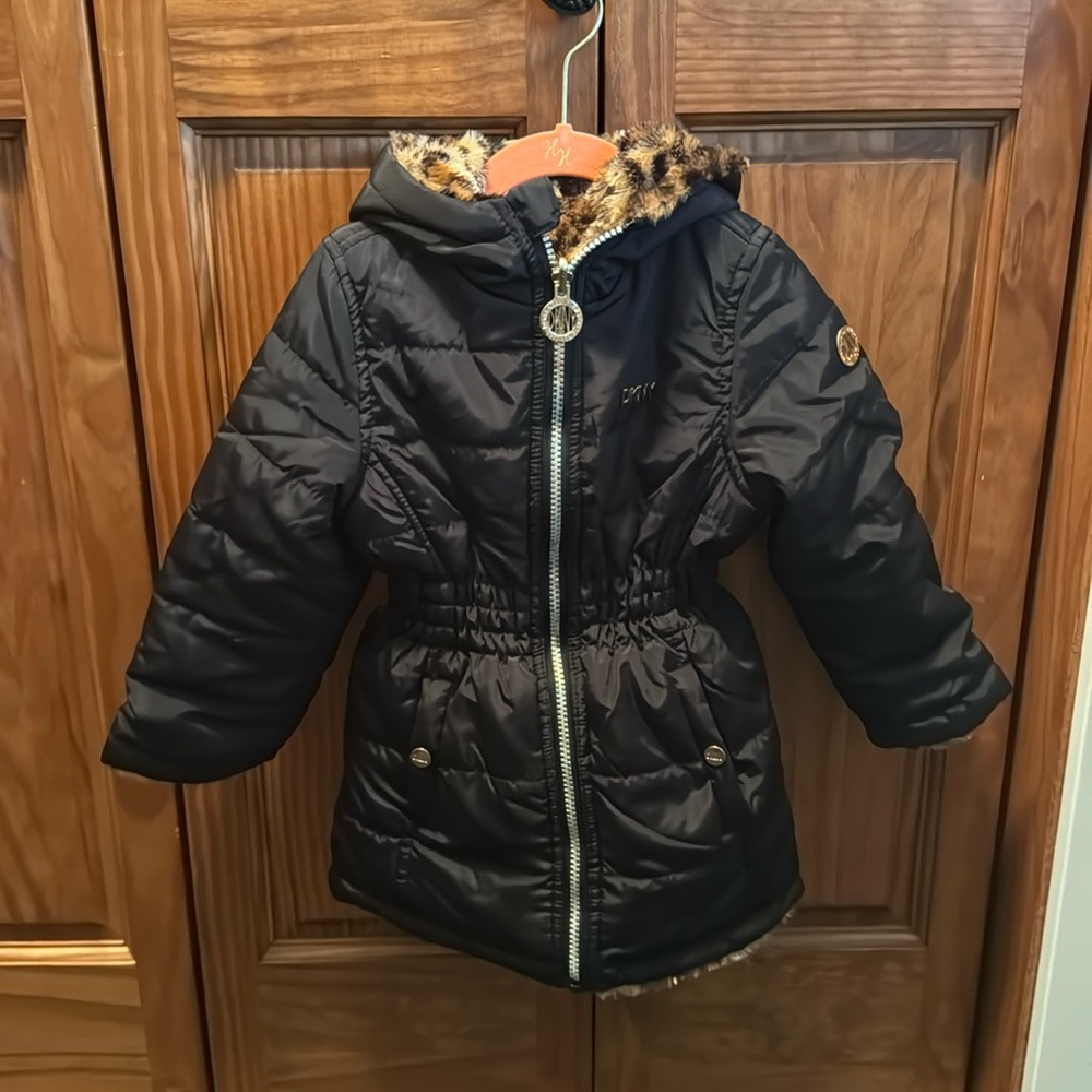 DKNY Girls winter coat